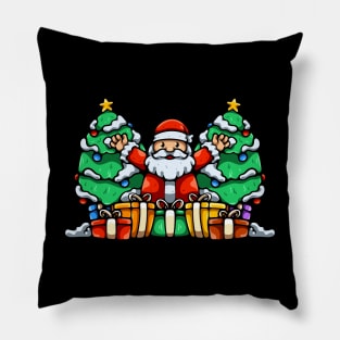 Santa Claus With The gifts Pillow