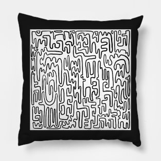 Abstract Lines #12 Pillow