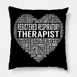 Registered Respiratory Therapist Heart Pillow