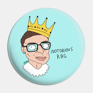 notorious RBG Pin