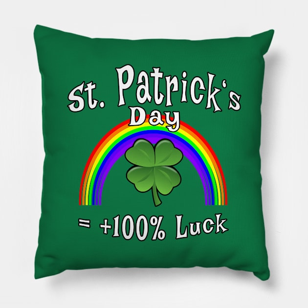 St. Patrick's Day Pillow by Mamon