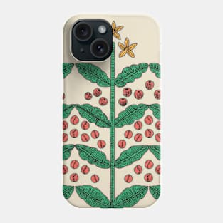 coffee Flowers 1 Phone Case