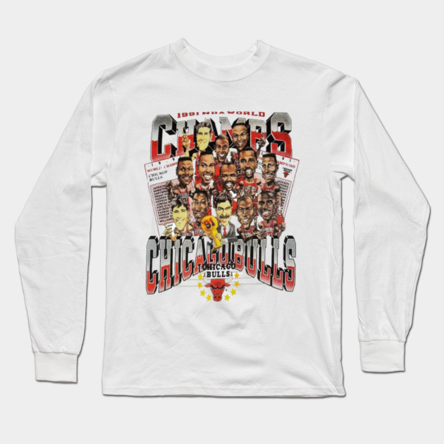 Chicago Bulls 1991 Championship Shirt 