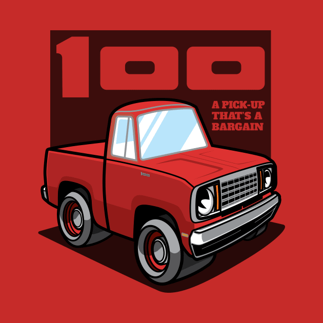 Bright Red - D-100 (1978) by jepegdesign