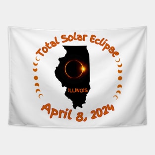 Illinois Total Solar Eclipse Tapestry