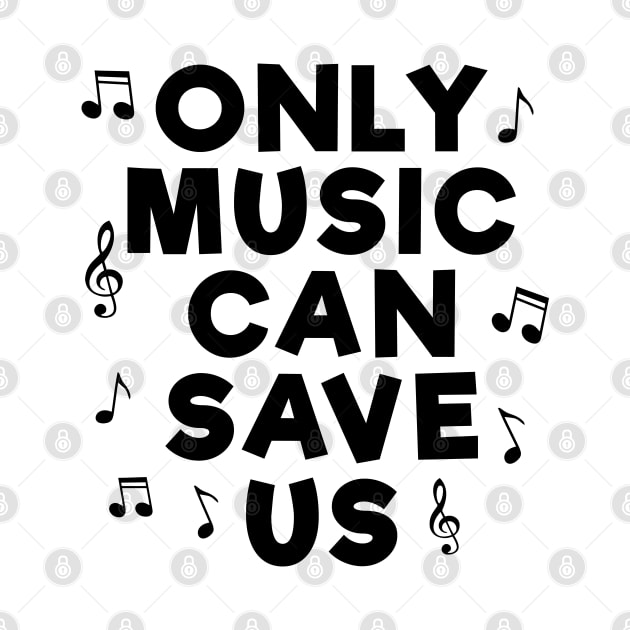 Only Music Can Save Us by DesignWood Atelier