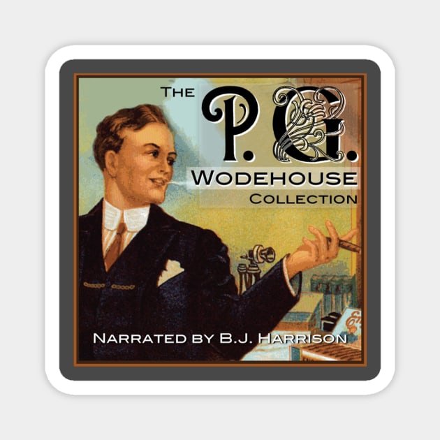 P.G. Wodehouse Collection Magnet by ClassicTales