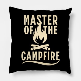 Master of The Campfire Pillow