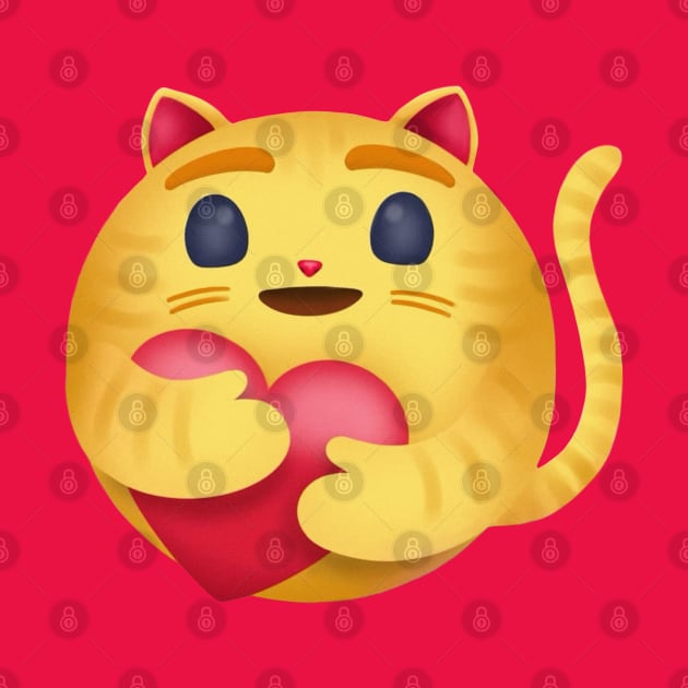 Kitty Love Emoji by Doggomuffin 