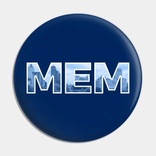 Memphis Grizzlies MEM Skyline Pin