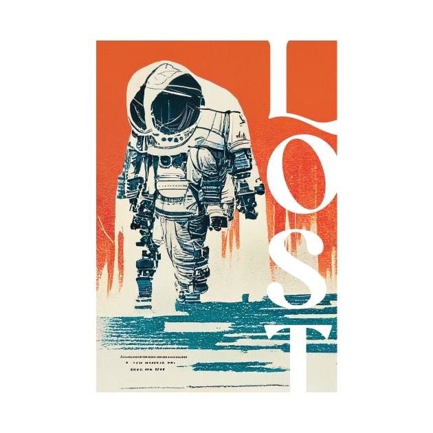 Lost in Space. Digital Illustration by GoodTripsOnly