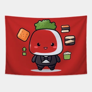 kawaii Taco T-Shirt cute potatofood funny Tapestry