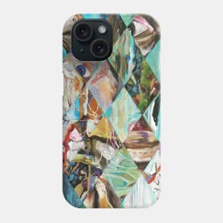 Abstract diamond Phone Case