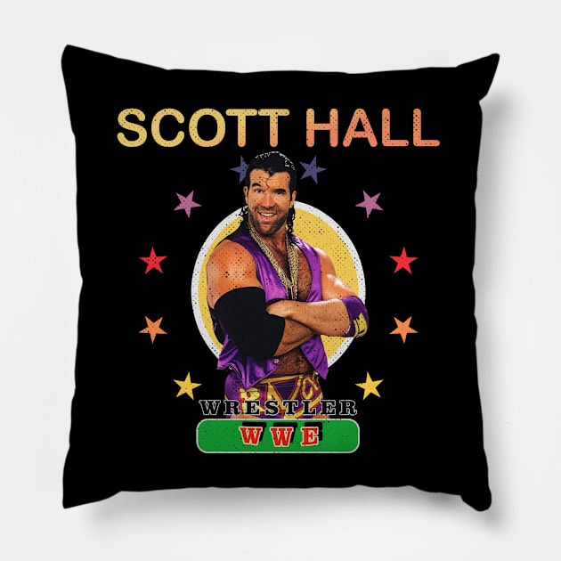 Scott Hall 12 Pillow by Rohimydesignsoncolor