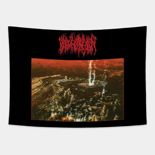 death doom Tapestry by MisterPumpkin