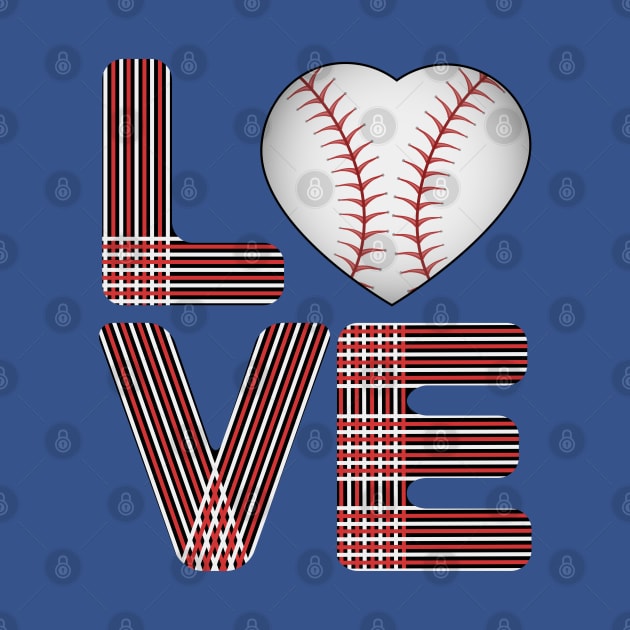 Baseball Love by Designoholic