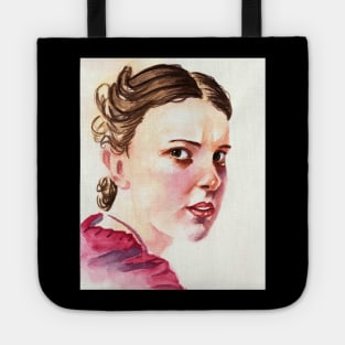 Enola Watercolor FanArt painting Tote