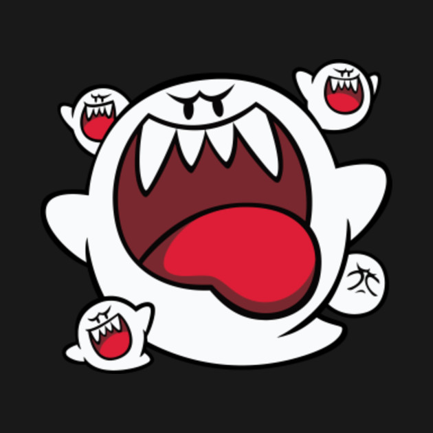 boo squad super mario super mario t shirt teepublic