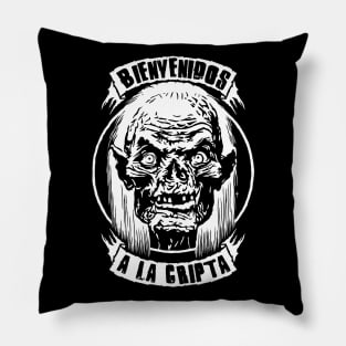 Bienvenidos a la cripta! Pillow