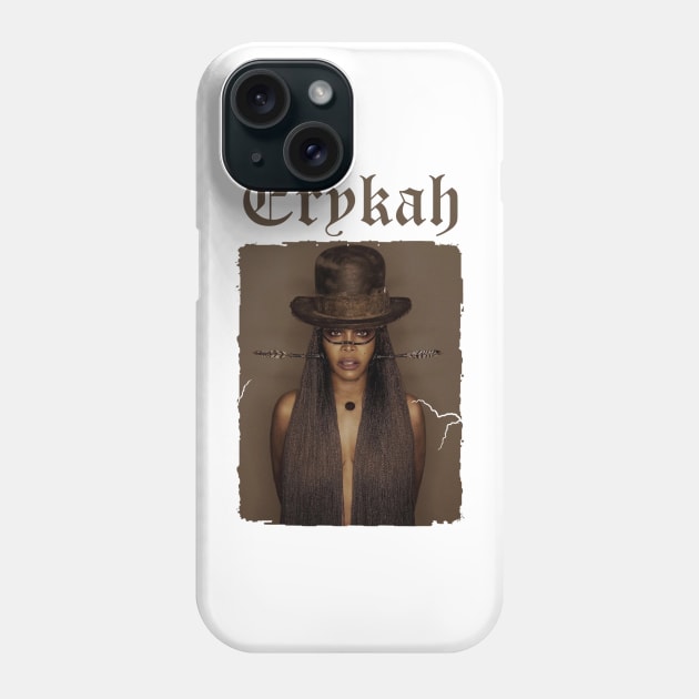 Erykah Badu - Vintage RNB Phone Case by GoodMan999