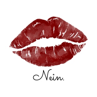 Red Lips - Nein means Nein T-Shirt