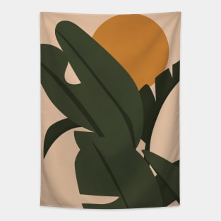 Banana Leaves Boho Style Tapestry