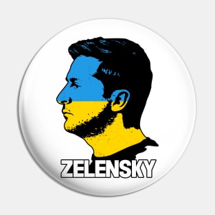 President Volodymyr Zelensky Pin