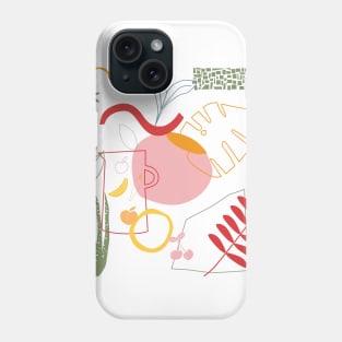 Minimalistic pattern print Phone Case