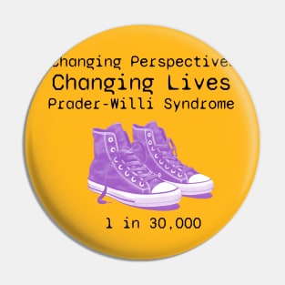 Prader-Willi Syndrome Awareness Pin