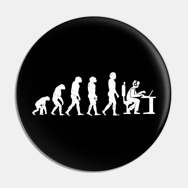 Evolution of gaming Pin by HBfunshirts