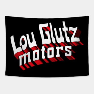 Lou Glutz Motors 3D Super - Home of the Family Truckster Tapestry