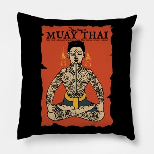 Muay Thai Sak Yant Muay Boran Pillow