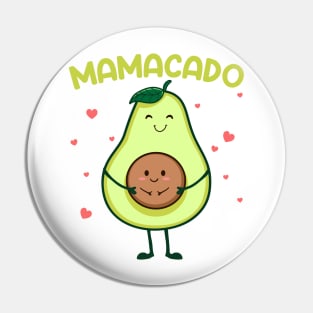 Mamacado Pregnancy Announcement Girl Gift For Men Father day Pin