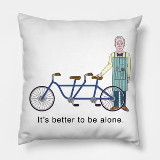 JD Salinger's Tandem Bicycle Pillow