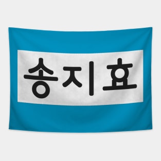 Nametag - Song Ji Hyo Tapestry