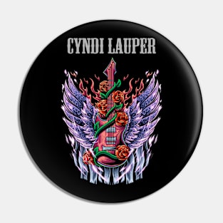 LAUPER AND THE CYNDI BAND Pin