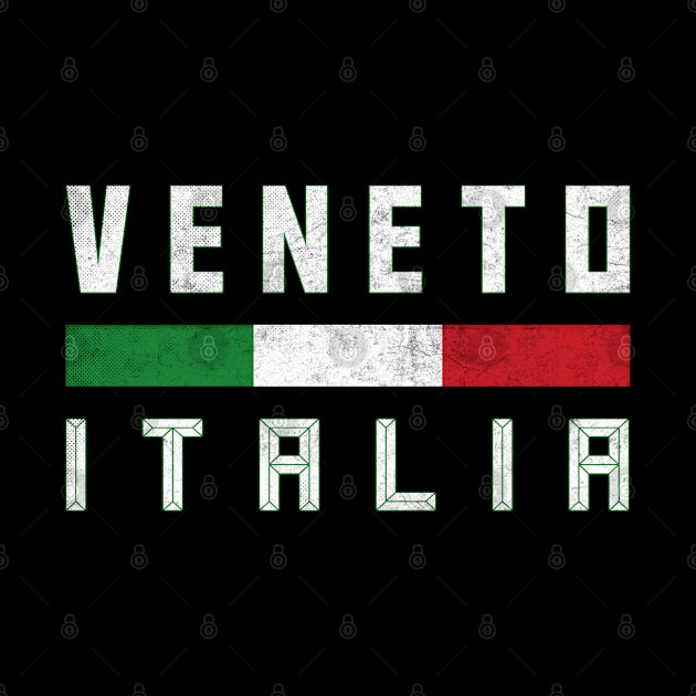 Veneto Italia / Italian Region Typography Design by DankFutura