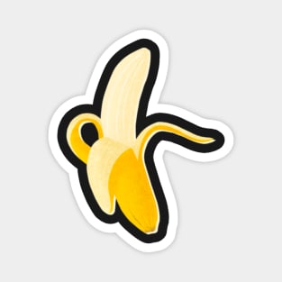 Banana Fruity Sticker Magnet