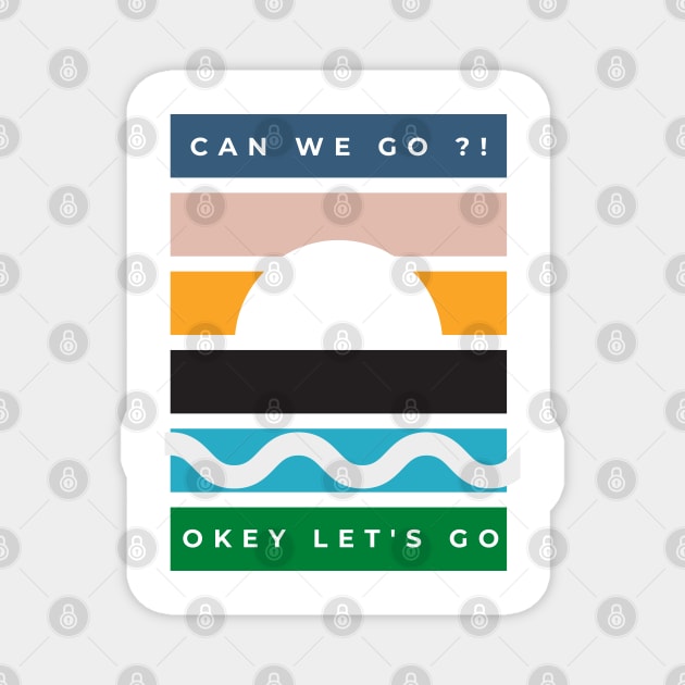 i want go to the beach can we go ?! beach lover Magnet by ✪Your New Fashion✪