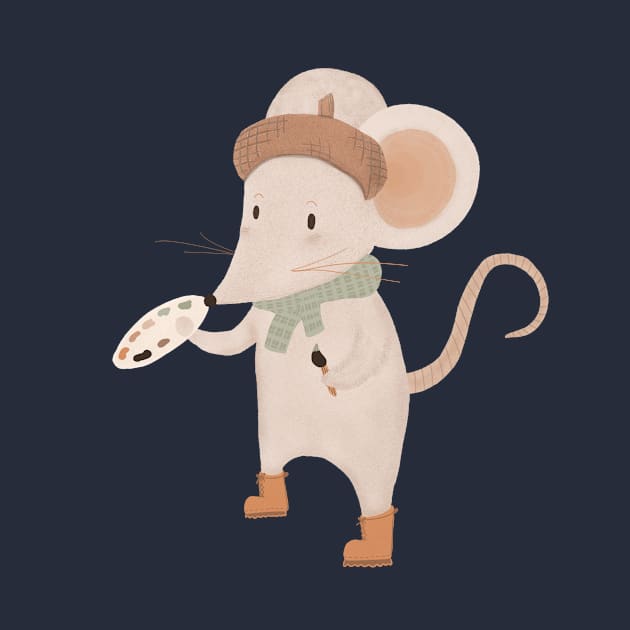 Painter Mouse by sadsquatch