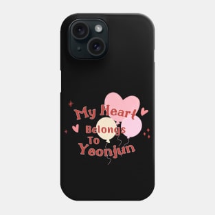 My Heart Belongs To Yeonjun TXT Phone Case