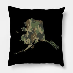 Hunting in Alaska Pillow