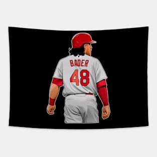 Harrison Bader #48 In Games Tapestry