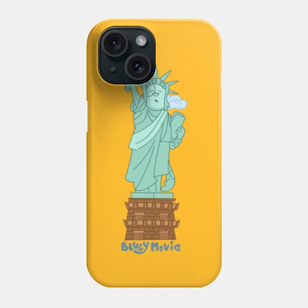 bluey liberty Phone Case by small alley co