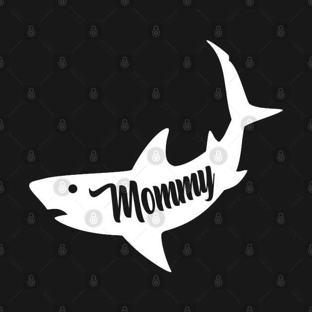 Mommy Shark by Luna Illustration