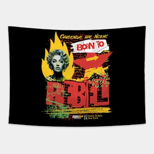 Born to Rebel Tapestry