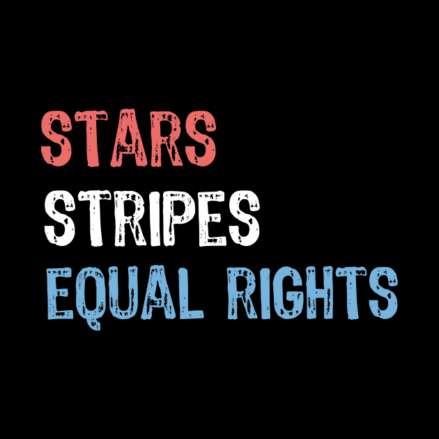 Stars Stripes And Equal Rights by Yasna