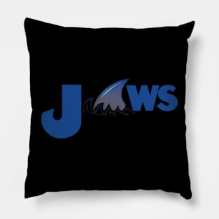 Jaws t-shirt Pillow