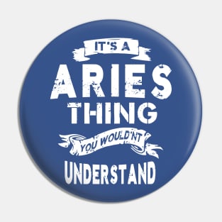 it's aries thing 3 Pin