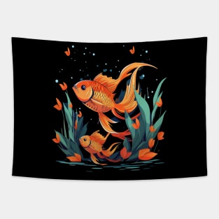 Goldfish Fathers Day Tapestry